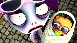 Zomgirl's Nightmare! | Zombie Dumb Season 2! | 좀비덤 | Videos For Kids