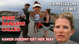 "KAREN" FREAKS OUT And THROWS 400 DOLLAR FISHING POLE In WATER!!