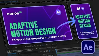 ADAPTIVE MOTION DESIGN - Free Plugin for After Effects (I made it using ChatGPT :)