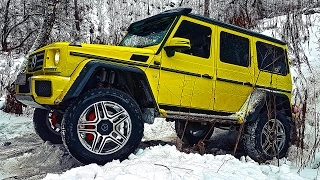 Как ВСТРЯТЬ на 20 миллионов? Mercedes G500 4X4 2017 Бездорожье OFFROAD