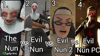 The Nun vs Evil Nun vs Evil Nun 2 vs Evil Nun The Broken Mask escape ending 😀