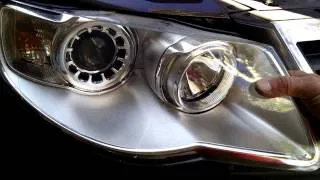 2009 Touareg H7 headlight replacement