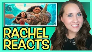 Rachel Reacts to Moana Official Trailer || Adorkable Rachel