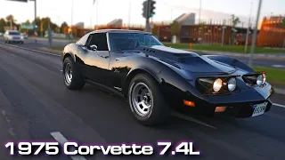 Chevrolet Corvette С3 на один день. 1975 год 7.4L 500 л.с. Stingray-Прекрасный и ужасный.