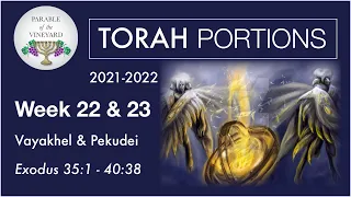 Torah Portions - Week 22 & 23 -  Vayakhel & Pekudei - Exodus 35:1 - 40:38 (2021-2022)