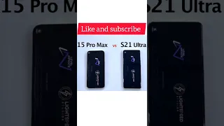 iphone 15 pro max vs Samsung s21 ultra pubg test in 2024 #gamingtest #pubgtest #speedtest #pubg