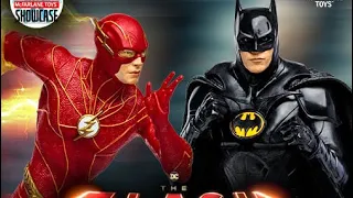 Mcfarlane toys 12 inch The flash movie the flash and keaton Batman statue reveals and pre order