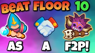 How To Beat EVERY Dungeon Floor As A F2P Account! - Best Strategy! | Rush Royale