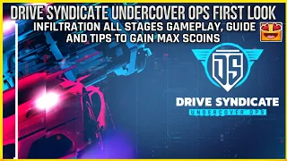 Drive Syndicate Undercover Ops Infiltration All stages tips to gain max Syndicate Coins|Asphalt 9