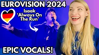 First Listen: ISAAK - Always On The Run | Germany 🇩🇪 | Eurovision 2024 Vocal/Music Analysis!