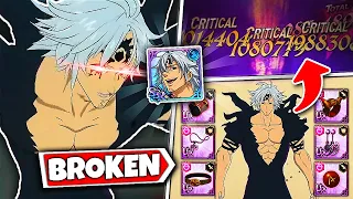THE GREATEST IN THE GAME!!! FULL UR GEAR ESTAROSSA IS A MONSTER!! | Seven Deadly Sins: Grand Cross
