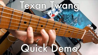 Guitar Overdrive Pedal - Texan Twang (Quick Demo)