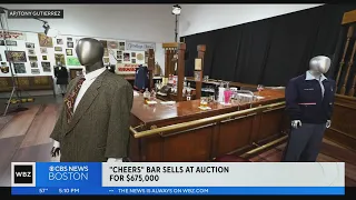 Bar from “Cheers” sells for $675,000 at auction