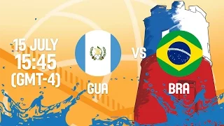 Guatemala v Brazil - Full Game - Group A - 2016 FIBA Americas U18 Women's Championship