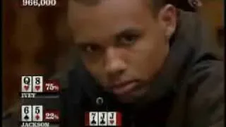 Phil Ivey v Paul Jackson - Amaizing Bluff  Powerd By FullTiltPokerNewz.com