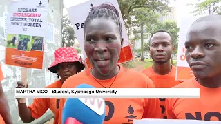 Students petition parliament over East African Crude Oil Pipeline