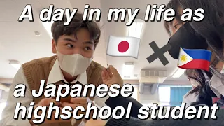 Day In The Life of a Japanese Highschooler (Japanese-Filipino)