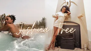 Joshua Tree Travel Vlog| Travel Vlog Black Woman, Travel Vlog Girls Trip, Get Lit w/ Me + Skincare