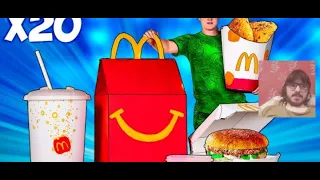 Реакция на УВЕЛИЧИЛИ МЕНЮ McDonald’s В 20 РАЗ / ХЭППИ МИЛ / МАК ЧИКЕН / СЫР КАМАМБЕР /ШЕЙК