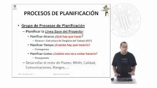 Procesos de Gestión de Proyectos |  | UPV