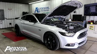2017 Mustang GT 93 octane and E85 Dyno