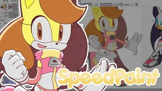Sonic Riders Style Daniela The Cat  Speedpaint