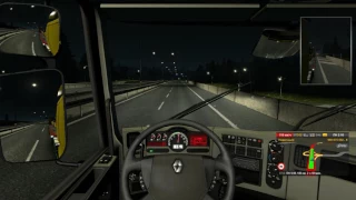 Euro Truck Simulator 2 Из Frankfurt am Main в Strasbourg на RENAULT Premium Normal Roof