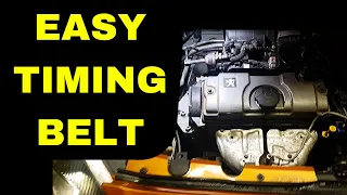 How to replace Peugeot 1.4 timing belt on a 1007