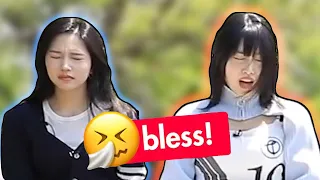 Mina sneeze vs Momo [TWICE MEME]