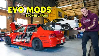 Back in Japan & Modifying the Tokyo Drift Evo!!