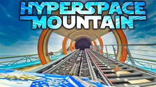 [4K-On Ride] HyperSpace Mountain -Front Row- Disneyland Paris