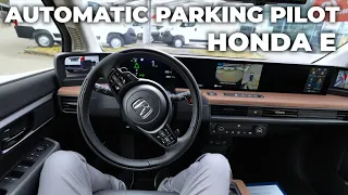 New Honda E Automatic Parking Pilot 2022