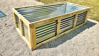 DIY Garden Build - Building Raised Garden Beds (Part 4) // Bog Life