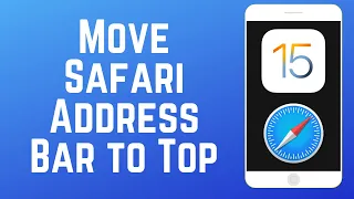 How to Fix Safari Address Bar on iOS 15 - Move Safari Address Bar to Top