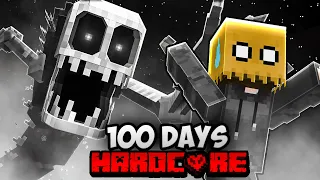 Surviving 100 Days with Custom Bosses in Hardcore Minecraft