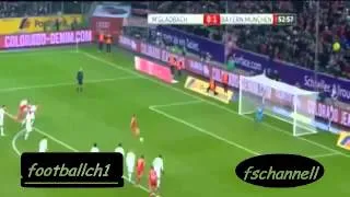 AAA Borussia Mönchengladbach 0-2 Bayern München All Goals Highlights 24/01/2014