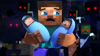 The minecraft life of Steve and Alex | Strength of mind | Minecraft animation