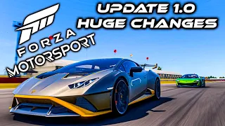 Forza Motorsport | First Major Update Brings HUGE Changes!