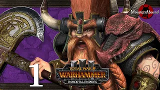 Total War: Warhammer 3 Immortal Empires Campaign - Karak Kadrin, Ungrim Ironfist #1