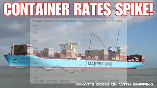 Red Sea Chaos: Freight Rates Soar As Port Congestions Worsen!