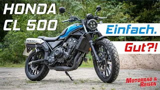 Honda CL 500 - Der A2-Scrambler im Alltagstest!