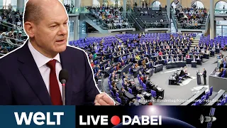 REGIERUNGSERKLÄRUNG: Neuer Taurus-Vorstoß von Merz? Scholz erläutert Ukrainehilfen | WELT Live dabei