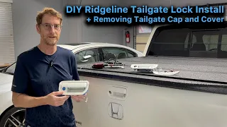 Honda Ridgeline Tailgate Cap, Cover removal. Backup Camera or Tailgate Handle / Lock replacement.