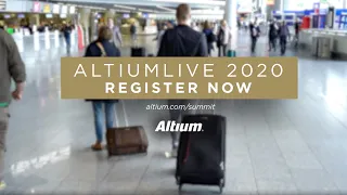 Early Registration for AltiumLive 2020 is Now Open!
