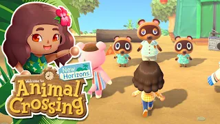 Catching Our Flight to NEW HORIZONS!! 🌺 Animal Crossing: New Horizons • #1