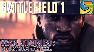 BATTLEFIELD 1 Walkthrough Gameplay Part 1 (BF1 Campaign) - War Stories - Storm of Steel