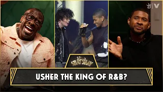 Usher Answers R&B's Burning Question: Who's The King of R&B? Is R&B Dead? | CLUB SHAY SHAY