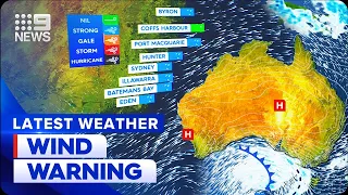Australian Weather Forecast: Rain and Temperature Outlook - July 6 | 9 News Australia