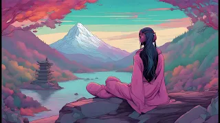 Zen Lofi: Chillin' at the Sacred Mountain Sanctuary