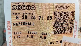 Sbanca lotto riconferma le giocate a lotto Buona Fortune 💶💶💶🔨💶